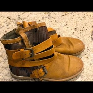 Free People AS98 Camo ankle boot